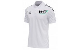 Polo Hummel Blanc HOMME