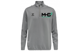 Sweat Hummel HALT ZIP gris FEMME